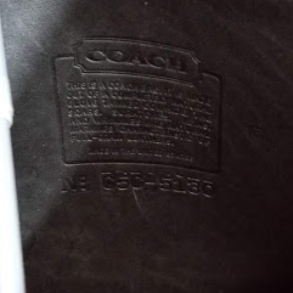 COACH-VINTAGE STATION BLACK CROSSBODY BAG - Picture 7 of 8